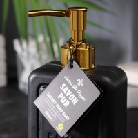 Жидкое люксовое мыло для рук "Savon De Royal" черное, 500 мл
