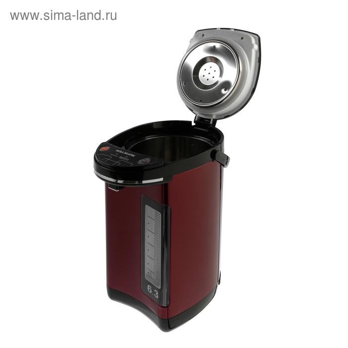Термопот WILLMARK WAP-602CKL, 6.3 л, 900 Вт, вишнёвый Термопот WILLMARK WAP-602CKL, 6.3 л, 900 Вт, вишнёвый