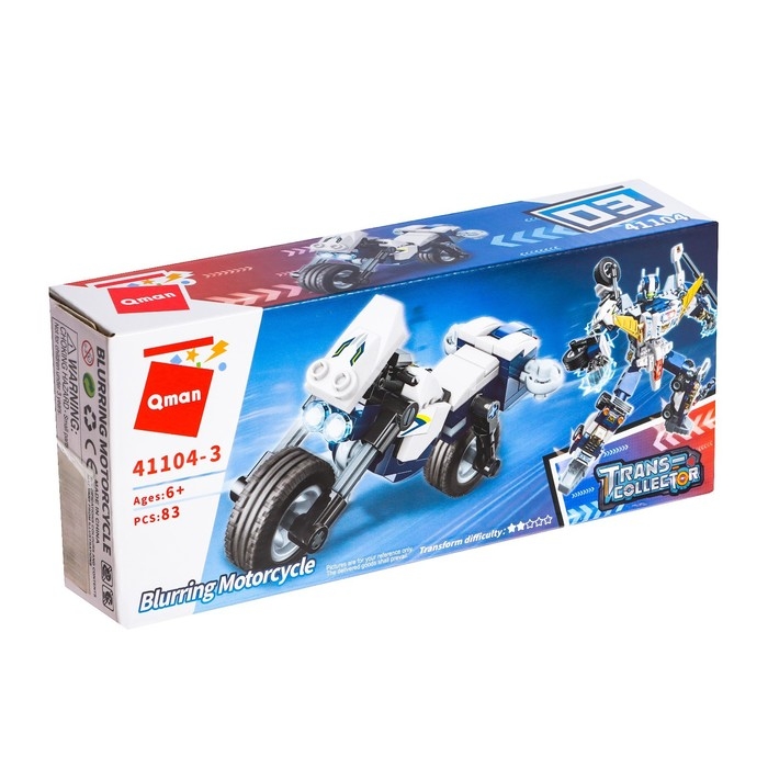 Конструктор Робот «Полицейский транспорт», 6 видов, МИКС Конструктор Робот «Полицейский транспорт», 6 видов, МИКС