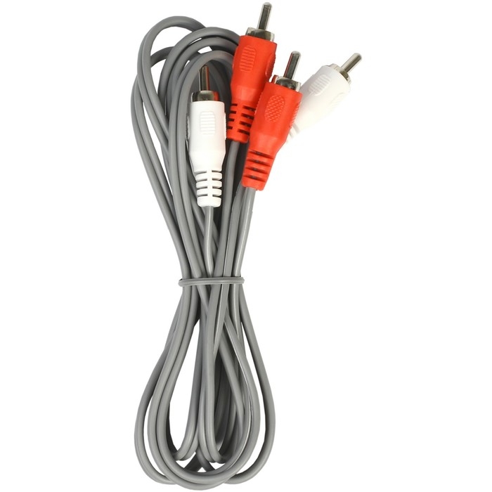 Кабель аудио/видео Smartbuy, 2xRCA(m)-2xRCA(m), 5 м, серый Кабель аудио/видео Smartbuy, 2xRCA(m)-2xRCA(m), 5 м, серый