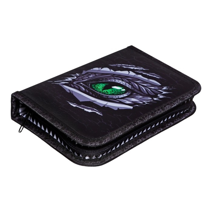 Пенал 1 секция, 133 х 200 х 35 мм, текстильный, Феникс Пенал 1 секция, 133 х 200 х 35 мм, текстильный, Феникс "Глаз дракона" 65674