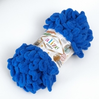 Пряжа "Puffy" 100 % микрополиэстер 9м/100г (141 василек) Пряжа "Puffy" 100 % микрополиэстер 9м/100г (141 василек)