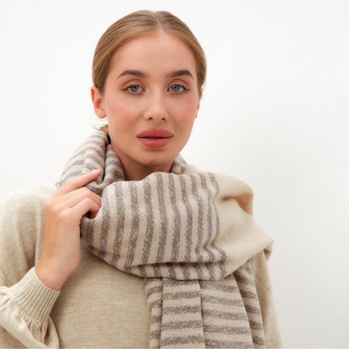 Шарф зимний объемный MINAKU 100*180 + 10 см Шарф зимний объемный MINAKU 100*180 + 10 см