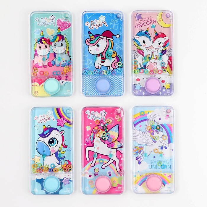 Водная игра с колечками «Единорог», вид МИКС Водная игра с колечками «Единорог», вид МИКС