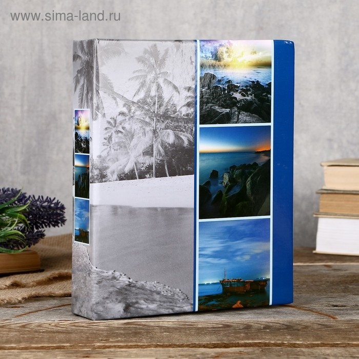Фотоальбом Fotografia на 200 фото, 10x15 см., Фотоальбом Fotografia на 200 фото, 10x15 см., "Морской пейзаж"