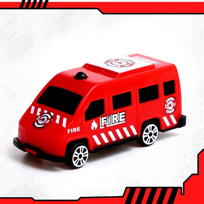 Набор машин «Пожарная служба», 5 штук Набор машин «Пожарная служба», 5 штук