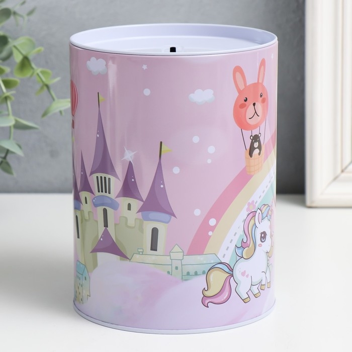 Копилка металл банка Копилка металл банка "Звери облачного царства" набор 3 шт 10х10х15;12х12х16;15х15х21,4 см