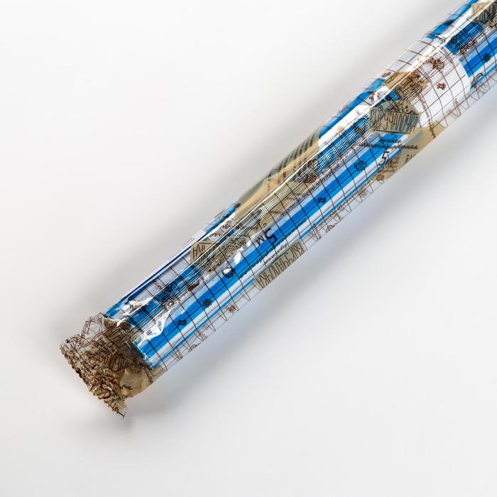 Бумага силиконизированная «Полоски», голубые, для выпечки, 0,38 х 5 м Бумага силиконизированная «Полоски», голубые, для выпечки, 0,38 х 5 м