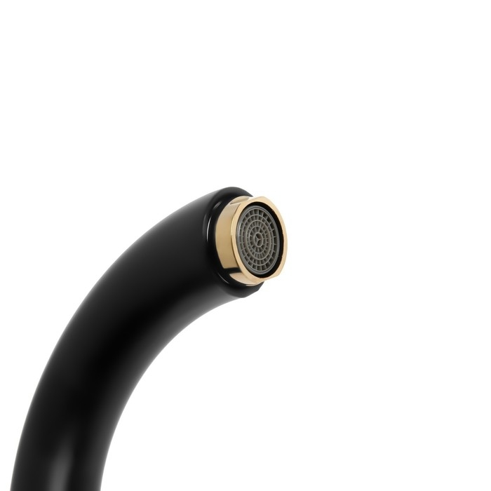 Смеситель на борт ванны ZEIN NB-7, на четыре отверстия, комплект, ретро, черный/золотой Смеситель на борт ванны ZEIN NB-7, на четыре отверстия, комплект, ретро, черный/золотой