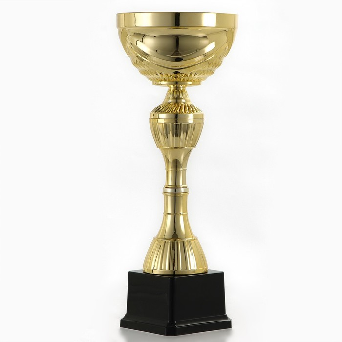 Кубок 134C, наградная фигура, золото, подставка пластик, 30 × 10 × 8,5 см.