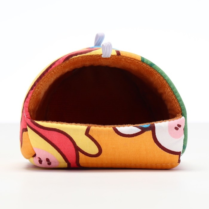 Домик для грызунов  Домик для грызунов "ЛЕВ", желтый