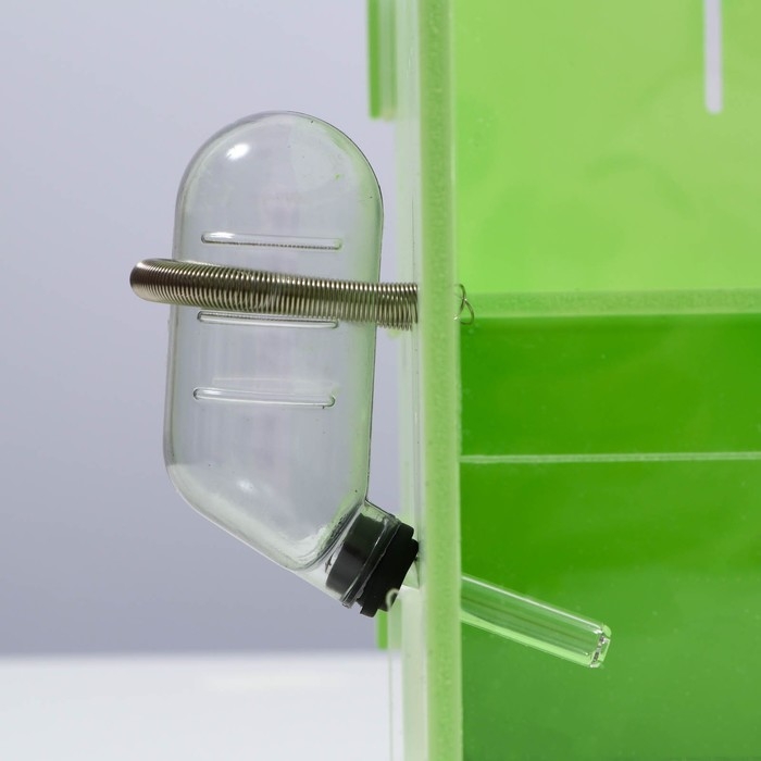 Клетка-переноска для грызунов,акриловая, зелёная, 29 х 23,5 х 26 см Клетка-переноска для грызунов,акриловая, зелёная, 29 х 23,5 х 26 см