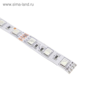 Светодиодная лента Ecola PRO 5 м, IP20, SMD5050, 60 LED/м, 14.4 Вт/м, 12 В, RGB
