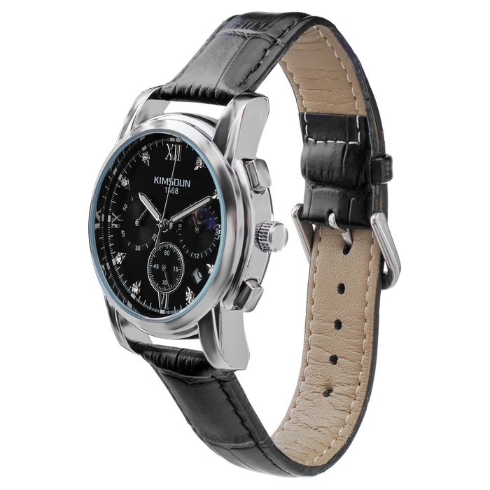 Часы наручные кварцевые мужские, d-4 см, водонепроницаемые Часы наручные кварцевые мужские, d-4 см, водонепроницаемые