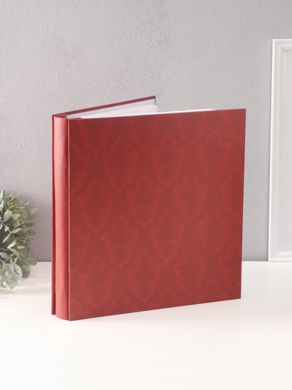 Фотоальбом на 500 фото 10х15 см Фотоальбом на 500 фото 10х15 см "Версаль" в коробке красный 4,7х33х34 см