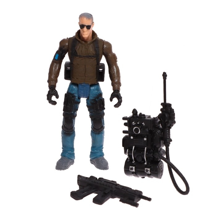 Фигурка героя «Отряд альфа», с аксессуарами, 10х5 см, МИКС Фигурка героя «Отряд альфа», с аксессуарами, 10х5 см, МИКС