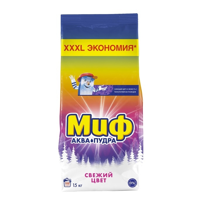 Стиральный порошок МИФ Color, автомат, 15 кг Стиральный порошок МИФ Color, автомат, 15 кг