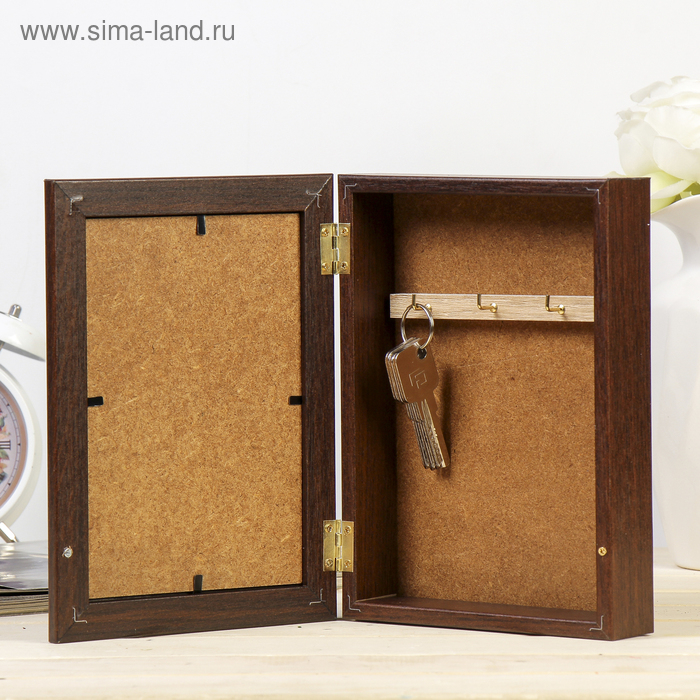 Ключница Ключница "Венеция" венге 15х21 МИКС