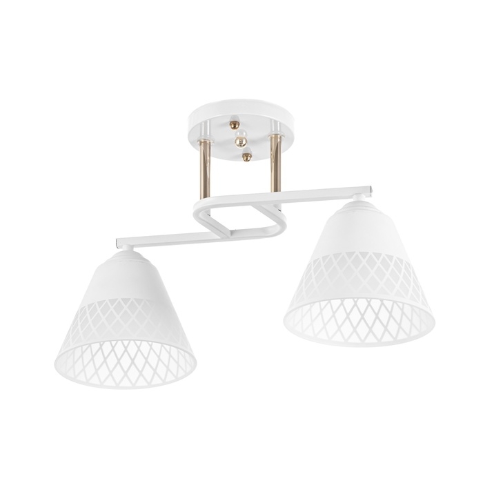 Люстра Люстра "Ронан" 2хЕ27 40Вт белый 40х28 см