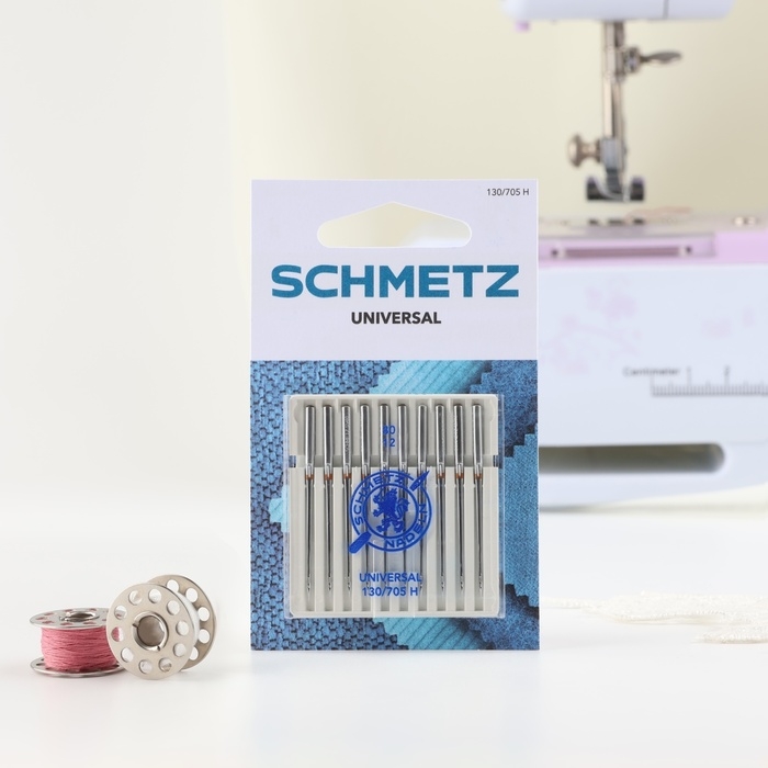 Иглы для бытовых швейных машин, универсальные, №80, 10 шт Иглы для бытовых швейных машин, универсальные, №80, 10 шт