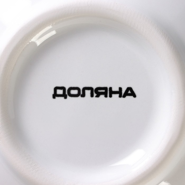 Салатник Доляна «Зайка в золотом», 240 мл, 15,5×10×10см Салатник Доляна «Зайка в золотом», 240 мл, 15,5×10×10см