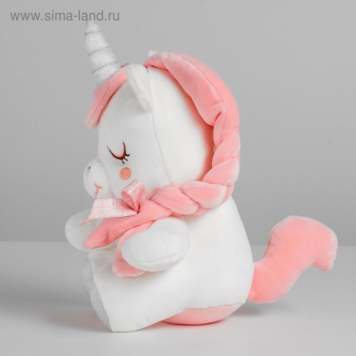 Мягкая игрушка «Единорог», 22 см, цвет розовый Мягкая игрушка «Единорог», 22 см, цвет розовый