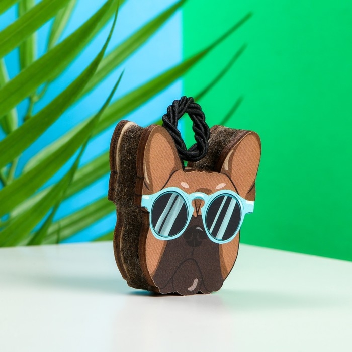 Подвеска автомобильная Grand Caratt Бульдог, дерево, войлок Подвеска автомобильная Grand Caratt Бульдог, дерево, войлок