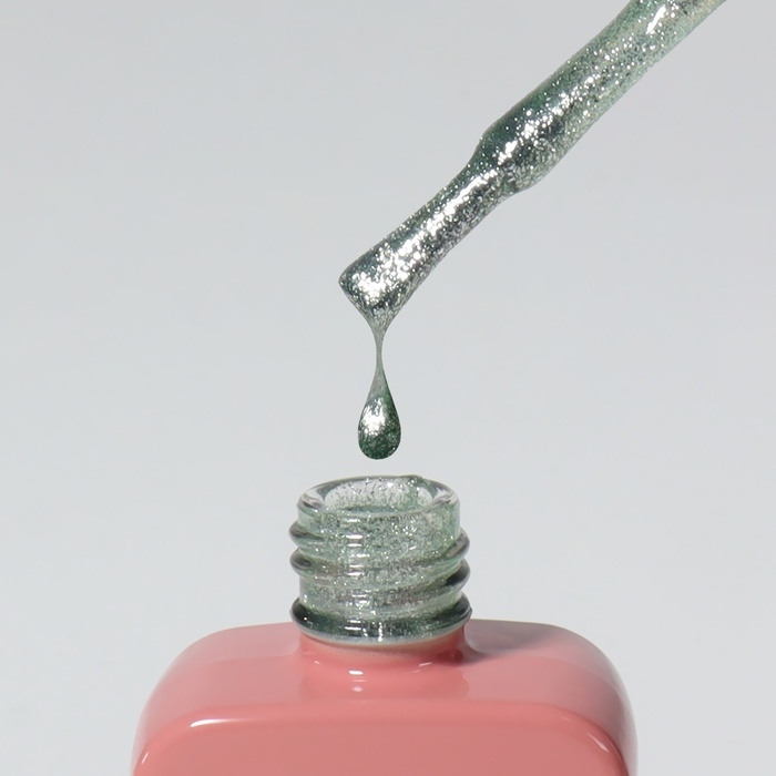 Гель лак для ногтей «COLOR CHROME», 3-х фазный, 10 мл, LED/UV, цвет зелёный (64) Гель лак для ногтей «COLOR CHROME», 3-х фазный, 10 мл, LED/UV, цвет зелёный (64)