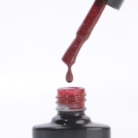 Гель лак для ногтей «THERMO GLITTER», 3-х фазный, 8 мл, LED/UV, цвет (669)