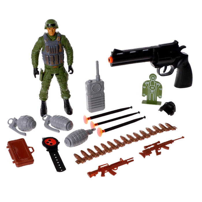 Набор военного «Альфа», цвет МИКС Набор военного «Альфа», цвет МИКС