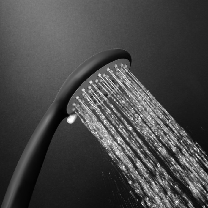 Душевая лейка ZEIN Z411, 3 режима, покрытие Soft-touch, пластик, цвет черный Душевая лейка ZEIN Z411, 3 режима, покрытие Soft-touch, пластик, цвет черный