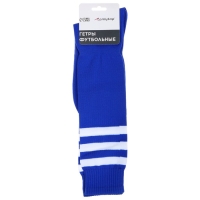 Гетры футбольные ONLYTOP, р. 37-39, цвет синий