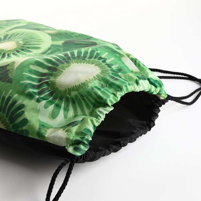 Мешок для обуви на шнурке, цвет зелёный Мешок для обуви на шнурке, цвет зелёный