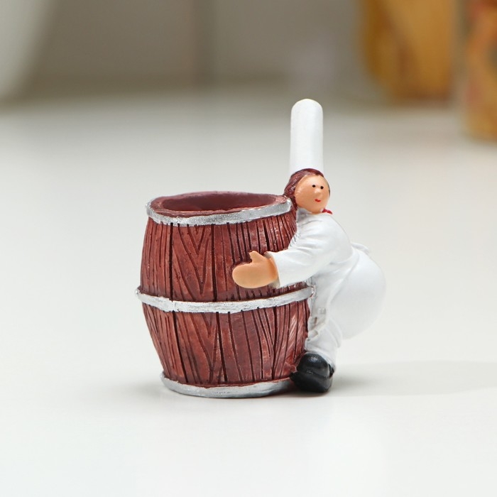 Подставка под зубочистки «Повар» Подставка под зубочистки «Повар»