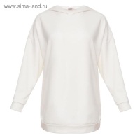 Худи женское MINAKU: Casual Collection цвет экрю, р-р 42-44
