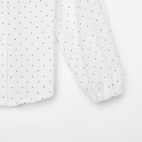 Рубашка детская MINAKU: Cotton collection цвет белый, рост 116