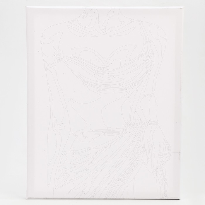 Картина по номерам на холсте с подрамником «Девушка в элегантном платье», 40 х 50 см Картина по номерам на холсте с подрамником «Девушка в элегантном платье», 40 х 50 см