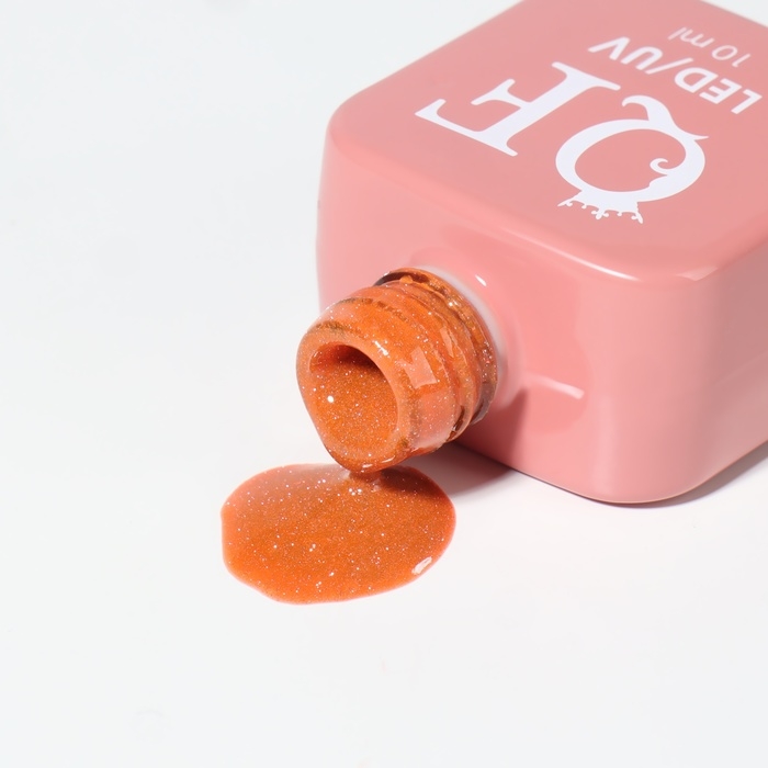 Гель лак для ногтей «NEON GLOW», 3-х фазный, 10 мл, LED/UV, цвет оранжевый (12) Гель лак для ногтей «NEON GLOW», 3-х фазный, 10 мл, LED/UV, цвет оранжевый (12)