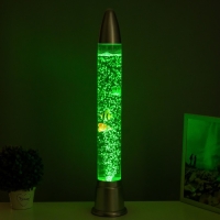Светильник "Ракета" LED, лава, аквариум, h=70 см