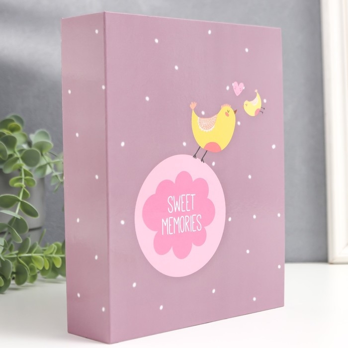 Фотоальбом на 200 фото 10х15 см Фотоальбом на 200 фото 10х15 см "Сладкие моменты"