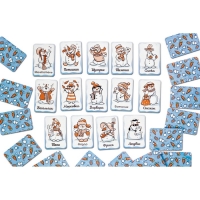 Настольная игра «Мемо. Снеговички»