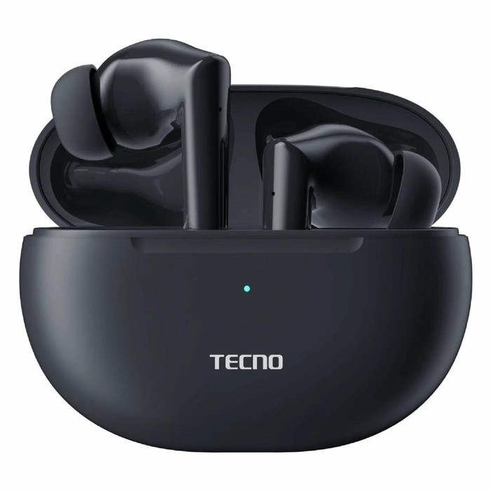 Наушники Tecno Buds 3, беспроводные, TWS, вакуумные, BT 5.3, 37/500 мАч, микрофон, черные Наушники Tecno Buds 3, беспроводные, TWS, вакуумные, BT 5.3, 37/500 мАч, микрофон, черные