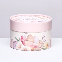 Коробка "Светлой пасхи", завальцованная, 13 х 8,5 см