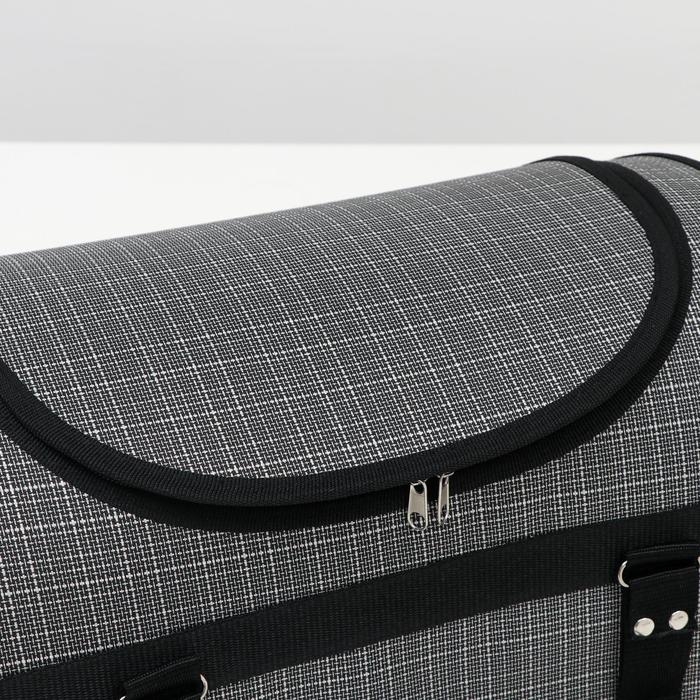 Сумка - переноска для животных, с люком, 46 х 28,5 х 29 см, микс цветов Сумка - переноска для животных, с люком, 46 х 28,5 х 29 см, микс цветов