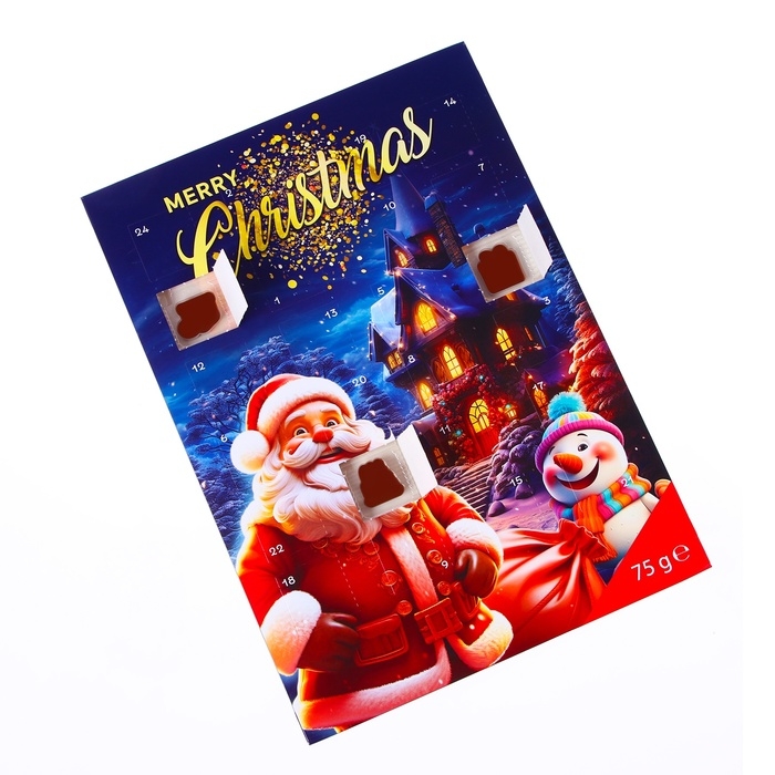 Новый год. Адвент-календарь Baron, 75 г Новый год. Адвент-календарь Baron, 75 г