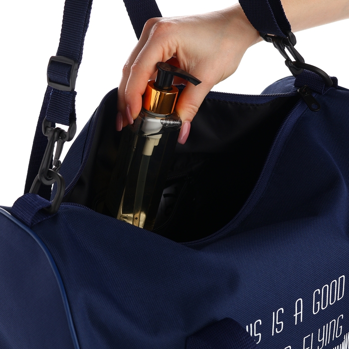 Сумка дорожная, TEXTURA, маленький размер, цвет синий Сумка дорожная, TEXTURA, маленький размер, цвет синий