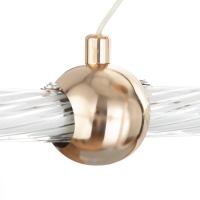 Светильник "Слинт" LED 146Вт золото 101х29х40-190 см BayerLux