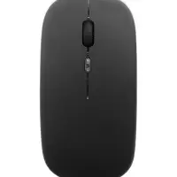 Мышь MB-2.4 беспроводная, оптическая, подсветка, 800-1600 dpi, USB, Bluetooth, чёрная