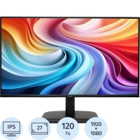 Монитор Acer EK271Gbi (UM.HE1CD.G01)27/FHD/IPS/120Hz/250cd/1ms/HDMI/VGA