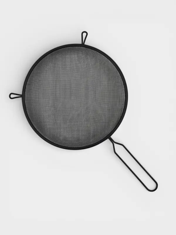 Сито с ручкой "Нуар" d=24 см, размер 38x24 см